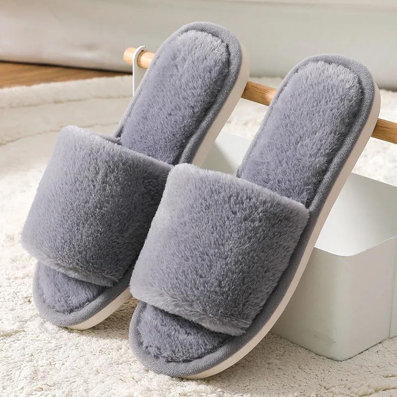 Women's Autumn and Winter Outdoor Slippers Home Thick-soled Slippers