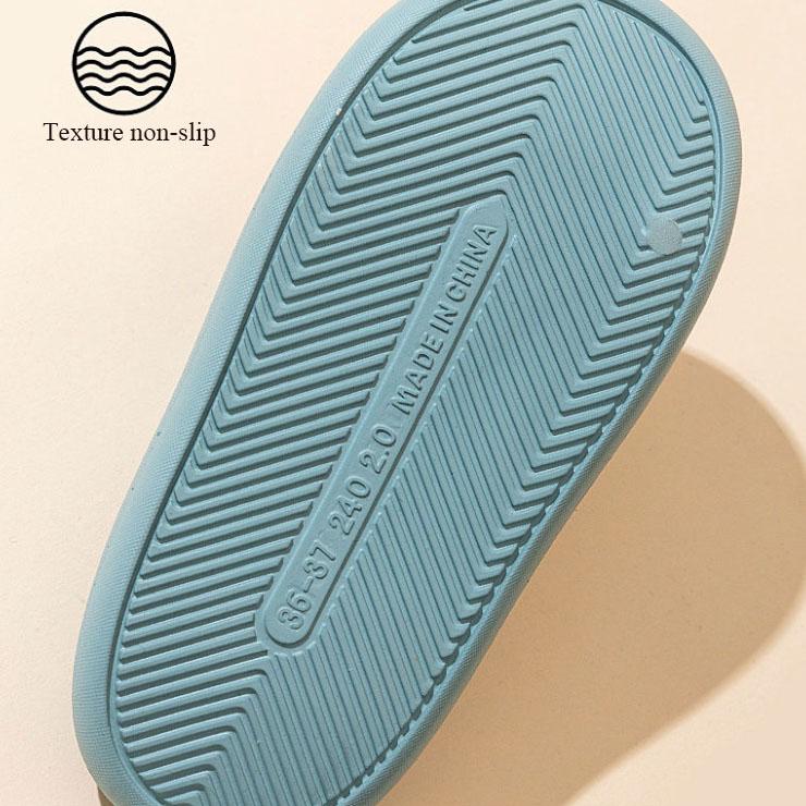 Women's Summer Thick-soled Slippers for Outdoor Wear Home Indoor Super Soft Non-slip Couple Sandals and Slippers