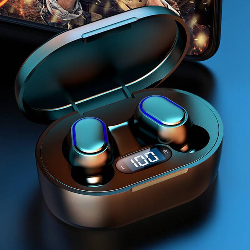 TWS Bluetooth Headphone Invisible Binaural Ear Small Mini Universal Wireless Headset Long Standby