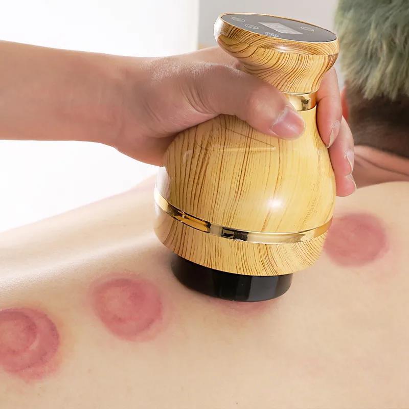 Rechargeable Gu Sha Artifact Instrument Massage Cupping Electric Household Multifunctional Suction Meridian Detoxification Weight Loss General Purpose