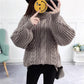 Autumn and Winter Retro Turtleneck Sweater Korean Lantern Sleeve Loose Top Fashion Casual Women Sweater