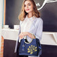 Woman bag Patent leather bag Big capacity European and American style Shoulder Handbag Trendy wild