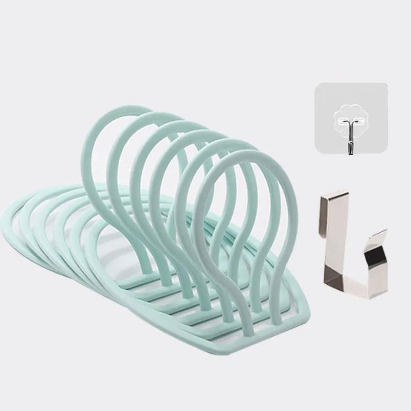 6Pcs Hanging Hat Racks Household Hat Racks Hat Storage Racks Behind The Door Hat Racks Organize Storage Creative Hooks Bathroom Towel Racks