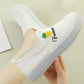 Women's Mesh Shoes Trend All-match One-step Sneakers Breathable Soft Sole Mother's Single Shoes Lazy Shoes Student Shoes