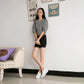 Women's 8cm Height-increasing White Shoes Single Shoes Real Cowhide Thick-soled Pedal Lazy Casual Shoes Flat-bottomed High-heeled Shoes for Students