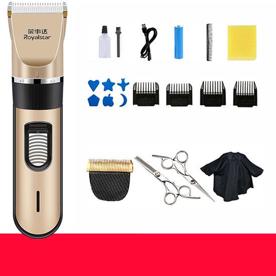 Rechargeable Low-noise Hair Clipper Remover Cutter Grooming Hair Trimmer Electrical Hair Cut Machine