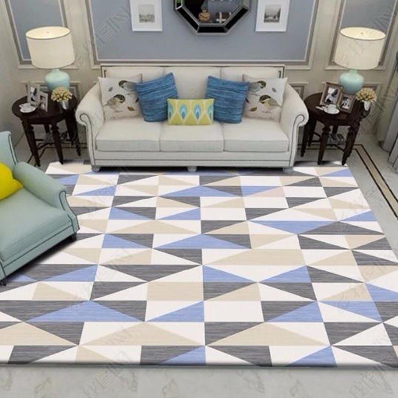 European Flowers Printed Rugs and Carpets Living Room Kids Room Floor Mat Bedroom Area Rugs