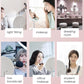 5 Times Magnifying Glass 3 Levels Ligthing LED Makeup Mirror Portable Travel Desktop Mirror Adjustable Touch Screen USB Charging