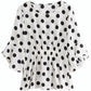 Women's Summer Chiffon Large Size Short-sleeved Top Loose All-match Round Neck T-shirt