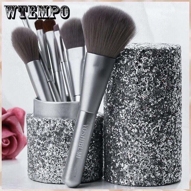 2019 Makeup Brush Suit Professional Cosmetics Kit Tools Mermaid Gradient Color Make Up Brush Sets