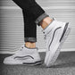 Men's High-top Sneakers Breathable All-match Sports Casual Shoes Korean Style Trendy Shoes