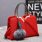 Shoulder Handbag Trendy wild Patent leather bag Big capacity Woman bag European and American style