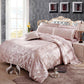 4pcs Home Bedding Set Luxury Jacquard Bedding Set Queen Size Duvet Cover Set Bedlinen Quilt Cover