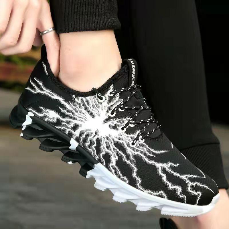 Running Shoes Men's Shoes Lightning Shoes Breathable Casual Shoes Tide Shoes