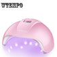 36W UV Led Lamp Nail Dryer 12 Leds for All Types Gel Machine Curing 60s/90s Timer USB