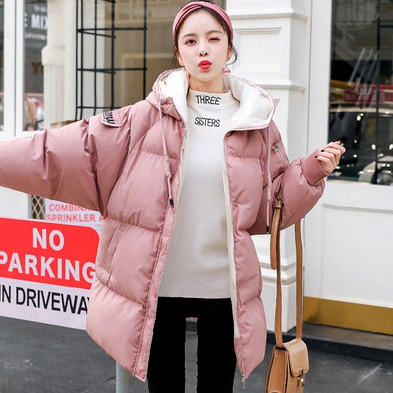 Winter Fashion Cotton Jacket Pregnant Women Parker Clothing Female Korean Version Loose  Long Coat