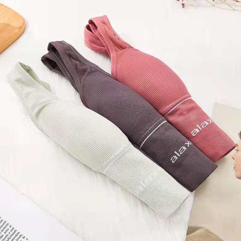 Women's Underwear Sports Yoga High Elastic Big U Vest No Steel Ring Gathering Bra Versatile Wrap Chest Push Up Bra Top Fitness Workout Tank Tops