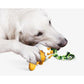 Dog Toy Molar Rod Dinosaur Clean Teeth Bite Resistant Small Medium and Large Dogs Dog Food Leakage Toy Play Fun Chewing Toy Dog Cats Grind Teeth Toy