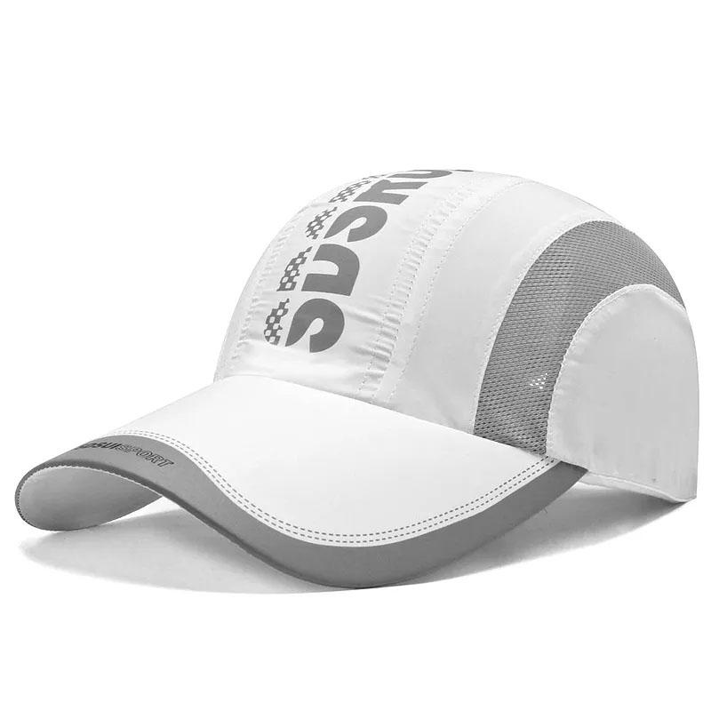 Summer Baseball Hat Men's Outdoor Sports Quick-drying Hat Shade Breathable Cool Hat Fishing Sun Hat Sunscreen Hat Thin Hat