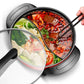 Mandarin Duck Pot Household Electric Wok Multi-function Electric Pot Large-capacity Cooking and Grilling Integrated Pot Kitchen Supplies