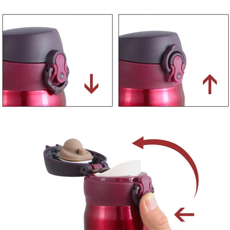 SG Rondaful 5 Colors 304 Practical Stainless Steel Insulation Cup