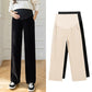 Maternity Pants Spring and Autumn Outer Wear Trousers Fashion Loose Spring Wide-leg Pants Maternity Pants Plus Velvet Autumn and Winter Models