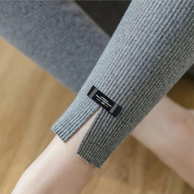 Women's Outer Wear Leggings Spring and Autumn High-waisted Slim Nine-point Pants Student Thin Pencil Pants Slim Trousers