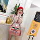 Beads Knitwear Turtleneck Loose Pink Panther Knitting Pullover Chic Women Jumper Sweater