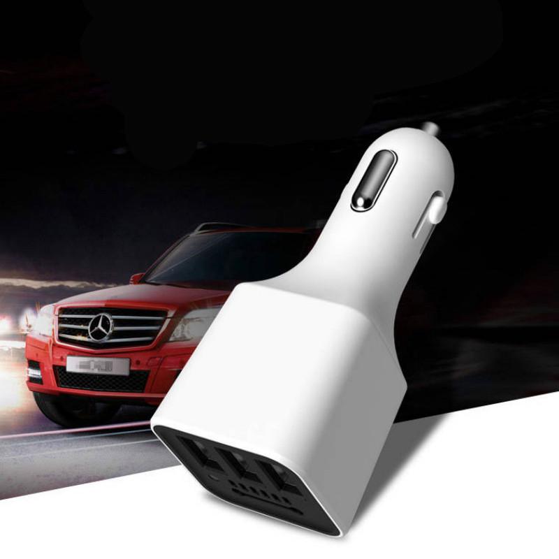 Anion air purification car charger intelligent fast one drag three lines to remove odor formaldehyde