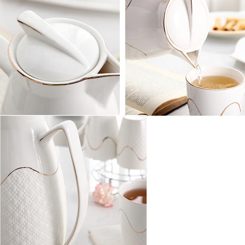 Cool Kettle Set Creative Water Cup Household Tea Cup Ceramic Cold Kettle Tea Set Household High Temperature Water Ware