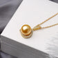 Women's Pearl Pendant 925 Silver Diamond Necklace Sweater Chain Black Pearl Pendant Clavicle Chain Personalized Jewelry Gift Jewelry for Friends