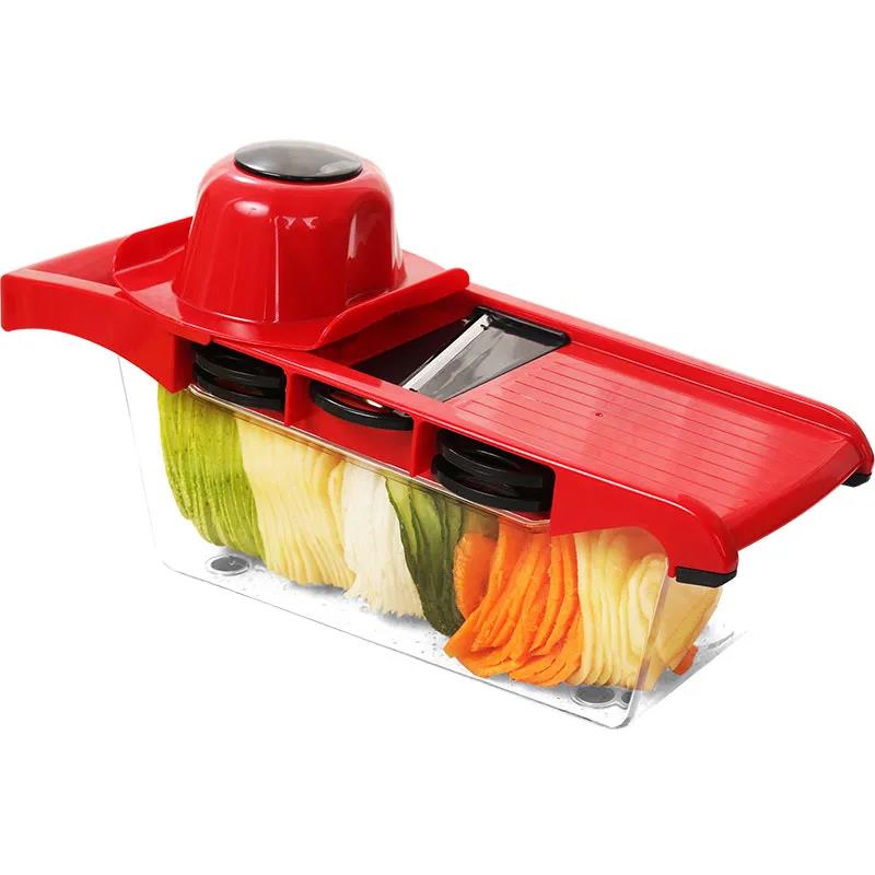 Multifunctional Vegetable Cutting Artifact Potato Shredder Shredder Grater Slicer Kitchen Household Dicing Artifact