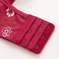 Large Size Thin Skin-friendly Cotton Jacquard Anti-receiving Side Milk No Steel Ring Gathering Comfortable Women's Underwear Bra