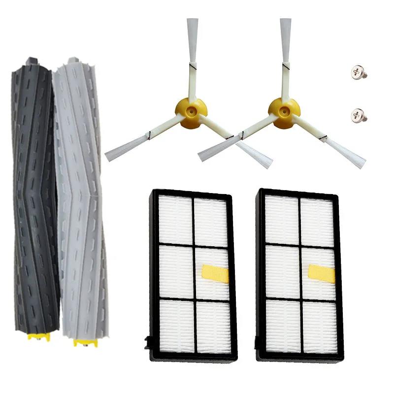 Suitable for IRobot Sweeping Robot 8/9 Series Accessories 860/870/970 Main Brush Plastic Brush Side Brush Filter Set
