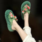 Fashionable Design Cotton Slippers Indoor Non-slip Flat Shoes, Autumn and Winter Warm Household Casual Slippers
