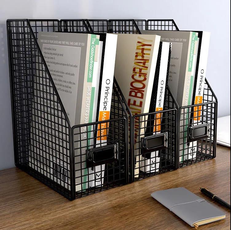 Desk Rack Desktop Storage Office Finishing Bookshelf Bookshelf Table Top Snack Storage Small Shelf