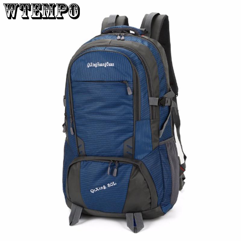 80L Large Capacity Outdoor backpack Camping Travel Bag Hiking Backpack Rucksacks sports bag