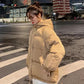 Winter Solid Color Down Padded Jacket, Short Student Padded Jacket, All-match Bread Jacket