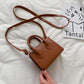 Pure Color Handbags Ladies Casual Fashion Personality Messenger Bags Shopping Shopping Handbags Shoulder Bags