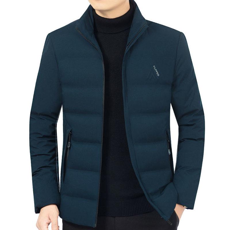 Men's Winter Middle-aged Men's Padded Jacket Winter Clothes Cold-proof Padded Jacket Thick Down Padded Jacket Men