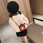 Children's Flower Bag Cute Princess Bag Bucket Bag Crossbody Bags Cute Small Mini PU Bag Girl Student Outing Trip