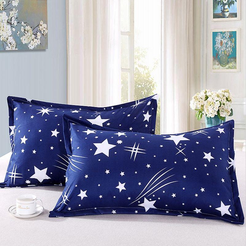 A Middle Pillow Genuine Pillow Core Adult Wedding Home Hotel Student Pillow with Pillowcase