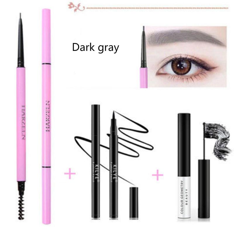 Flexible micro-carved eyebrow pencil Super fine eyebrow pencil waterproof and sweatproof beginners