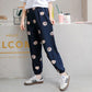 Ladies Pants Wide Leg Bloomers Summer Loose Thin Home Casual Pants Silk Beach Pants