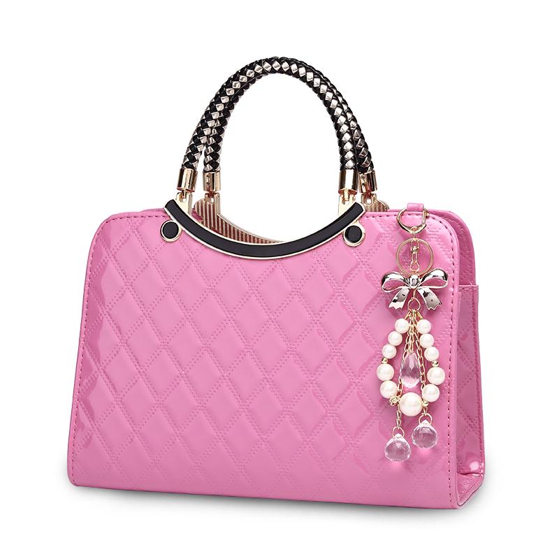 Big capacity European and American style Shoulder Handbag Trendy wild Woman bag Leather bag