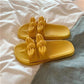 Fairy Style Sandals and Slippers Fashion Outer Wear Waterproof Non-slip Bow Beach Slippers Female Summer