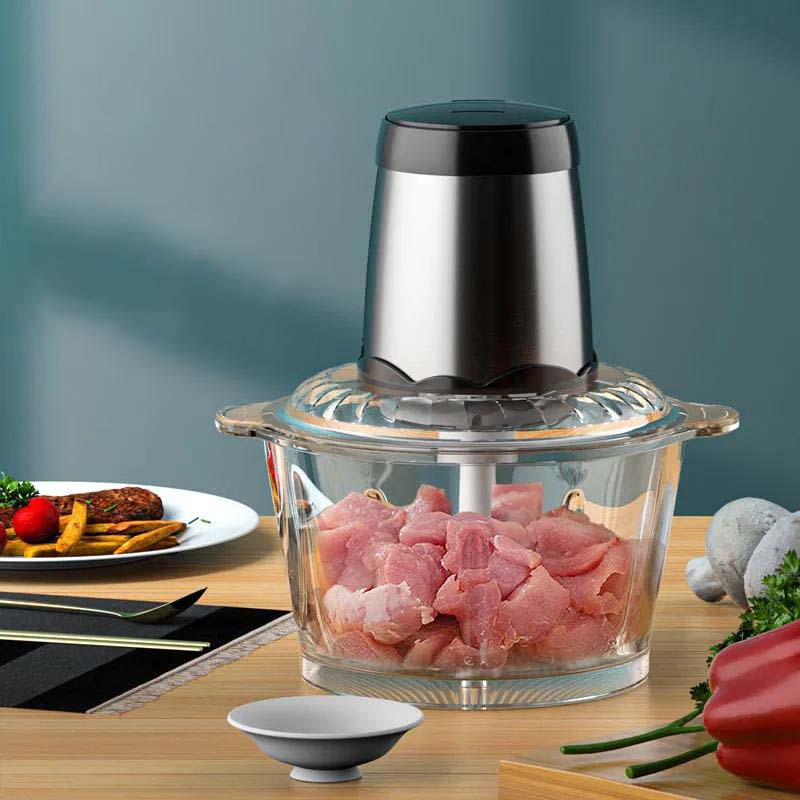 Meat Grinder Household Electric Multifunctional Pepper Minced Vegetable Meat Small Mincer Mixing Cooking Machine