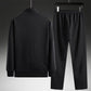Casual Suit Men's Spring and Autumn Sportswear Dad's Wear Middle-aged and Elderly Sweater Suit Men's Plus Size Men's Sportswear Jacket