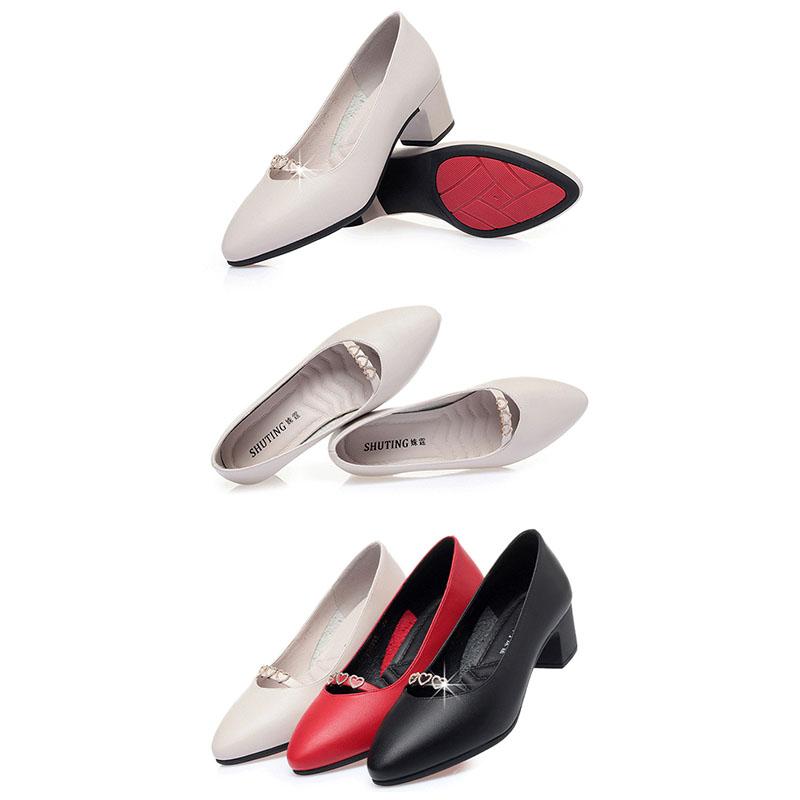 Soft Shoes Women's Sandals Spring and Summer Soft Bottom Cozy Women's Shoes Work Shoes Single Shoes