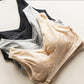 Women's Pure Cotton Non-wireless Bra Thin Ladies Gather-up Vest-style Sports Underwear Seamless Sleep Cotton Bra Lace Padded Adjustable Brassiere